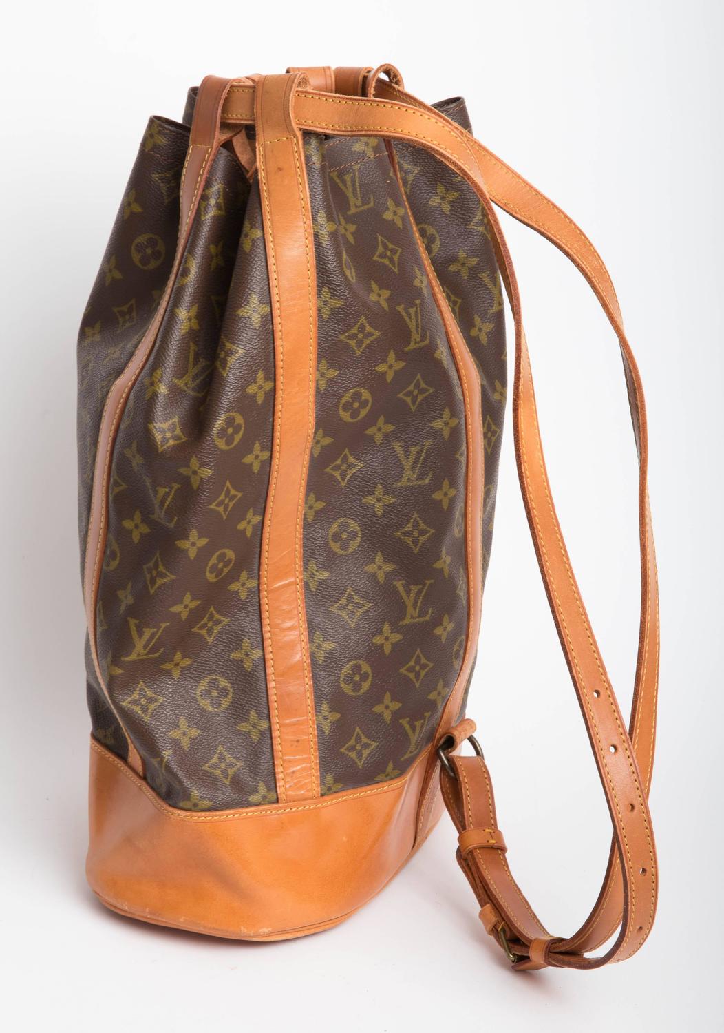 Vintage Louis Vuitton Monogram Randonnee GM Backpack Sling at 1stDibs | louis  vuitton randonnee gm backpack, louis vuitton one strap backpack, louis  vuitton randonnee gm