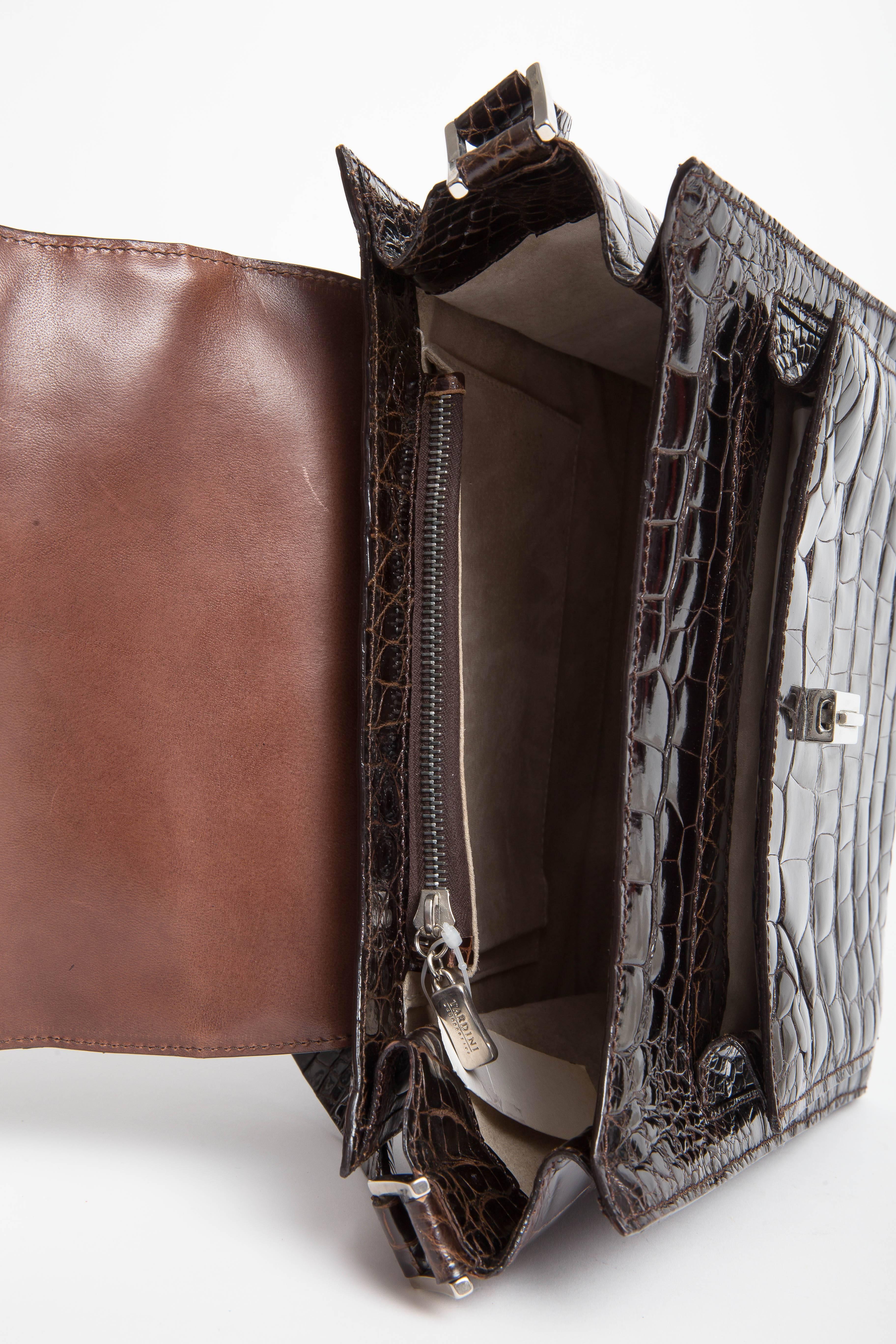 Tardini Alligator Shoulder Bag 3