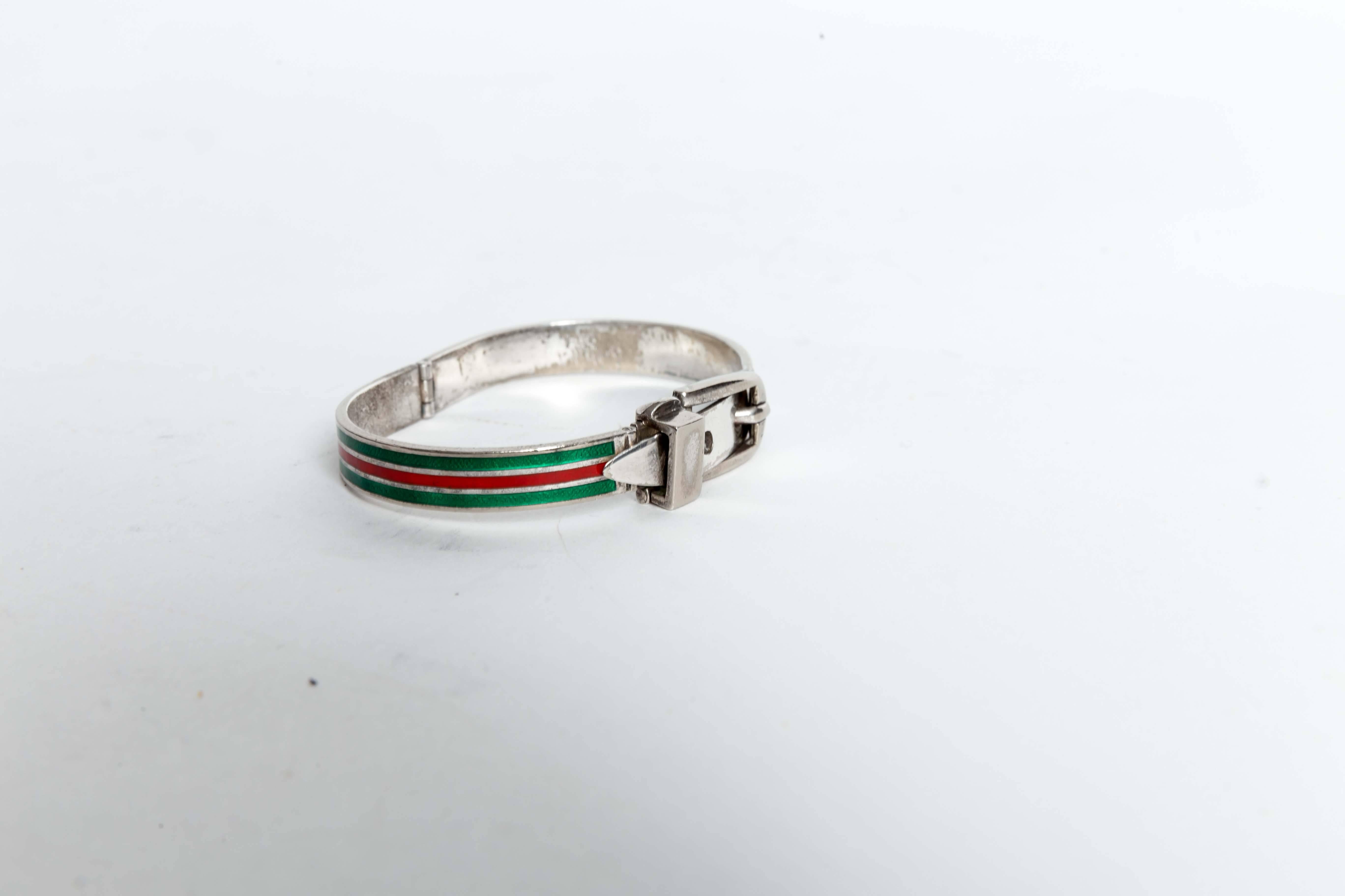 gucci bracelet red and green