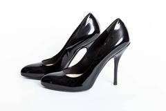 Black Patent Gucci Pumps - 6 1/2