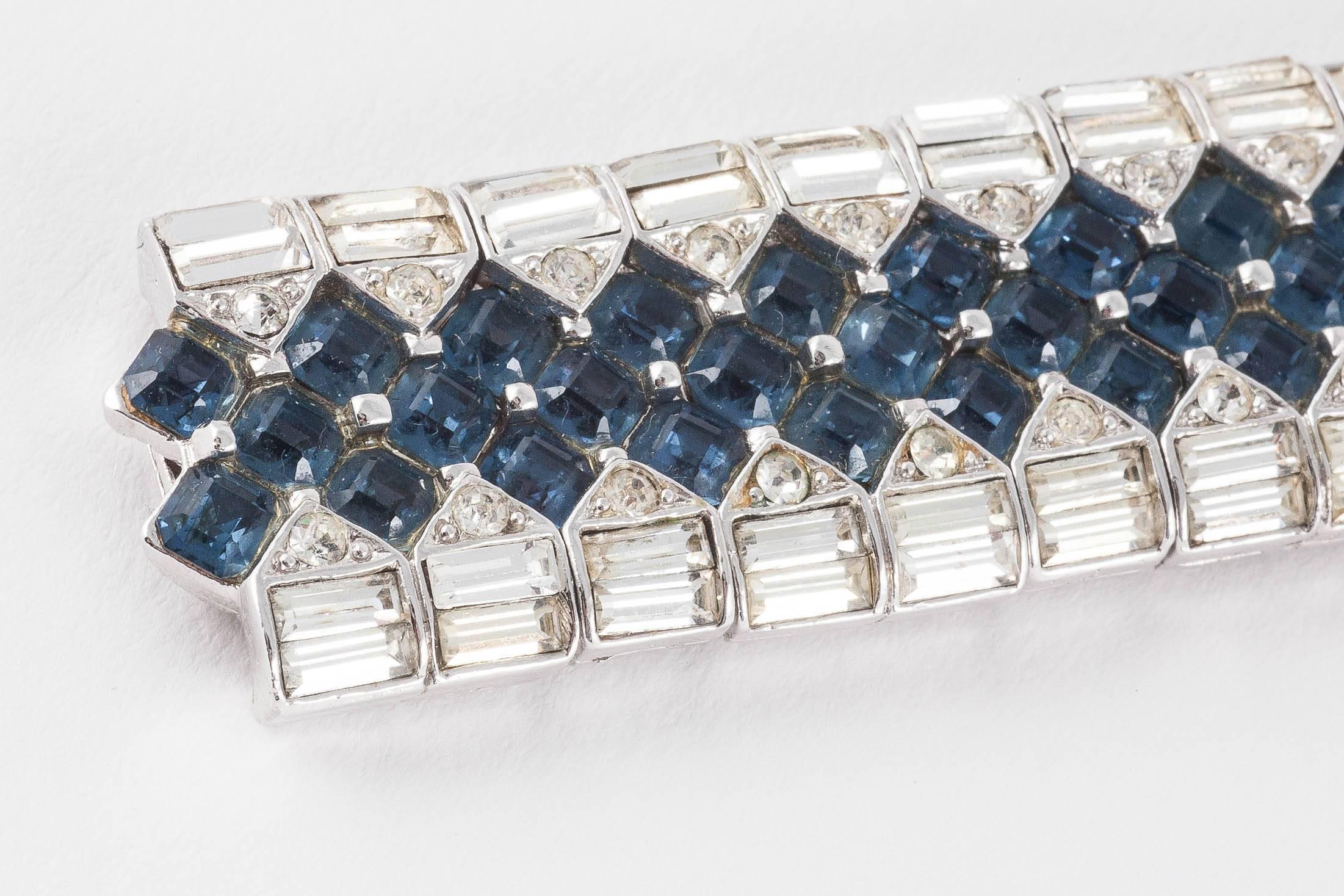 Exquisite Marcel Boucher paste bracelet, 1960s 2