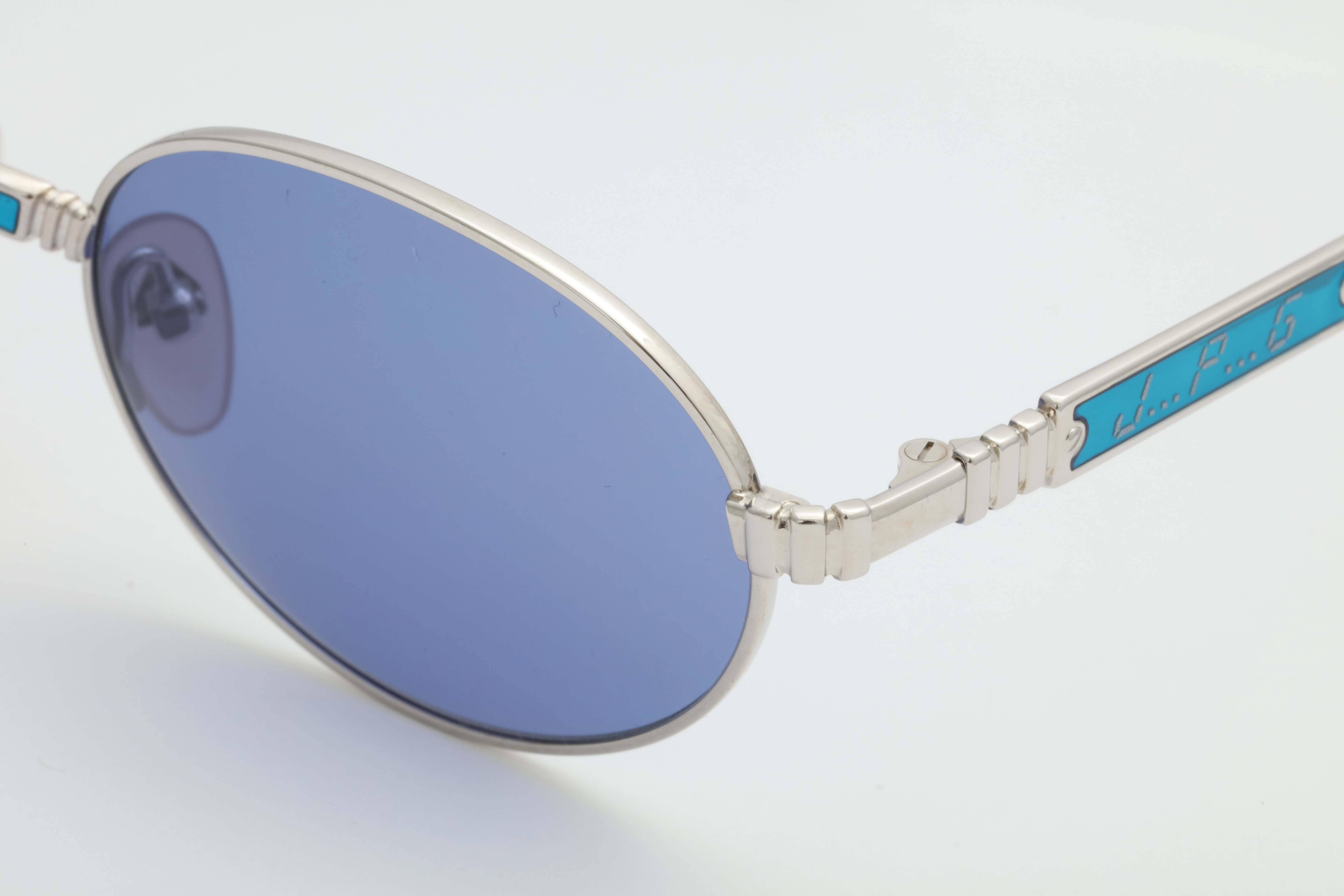 Jean Paul Gaultier 58-5104 Vintage Sunglasses For Sale 2