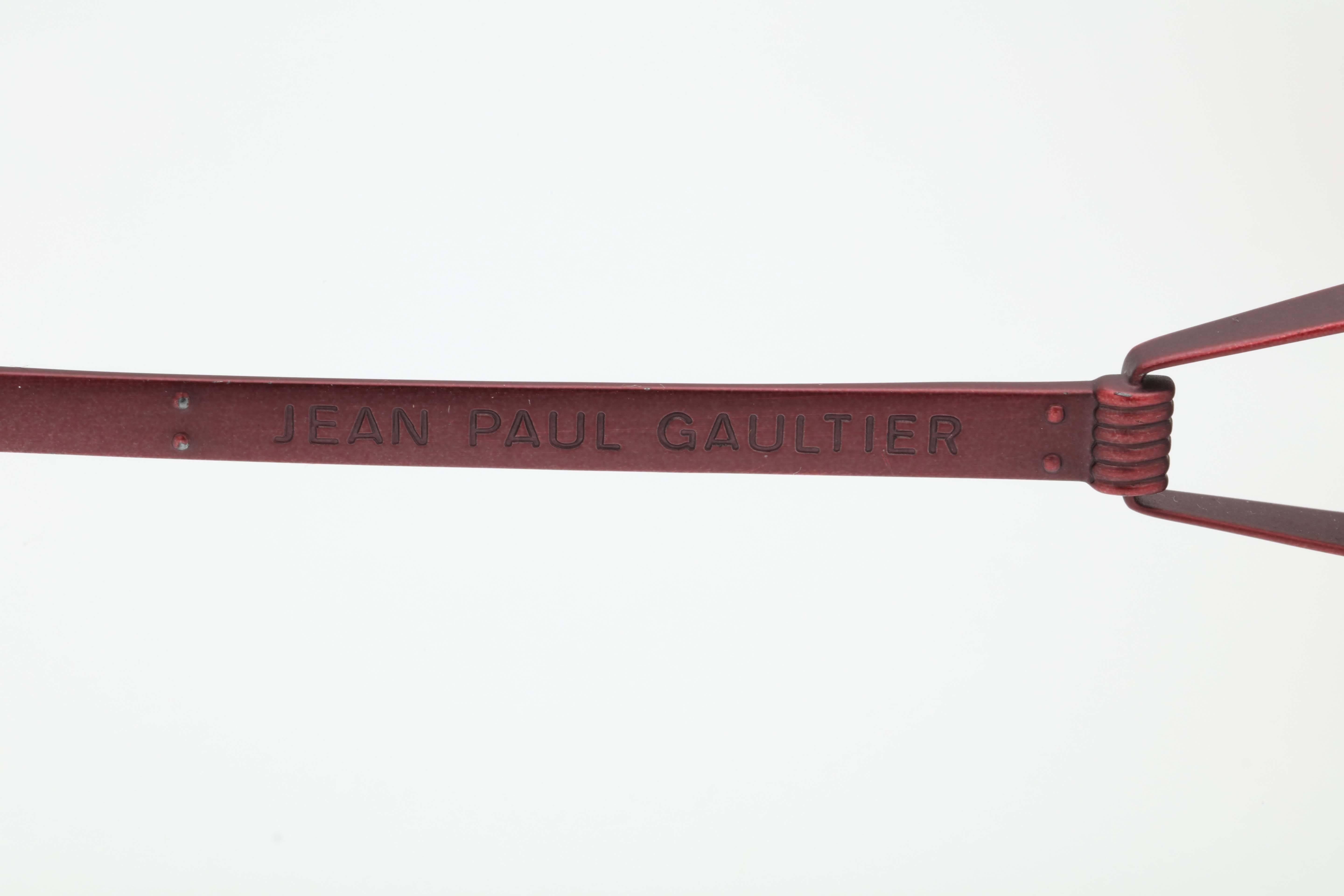 Jean Paul Gaultier Vintage Sunglasses 56-5105  For Sale 2