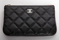Chanel Top Zip Makeup Bag