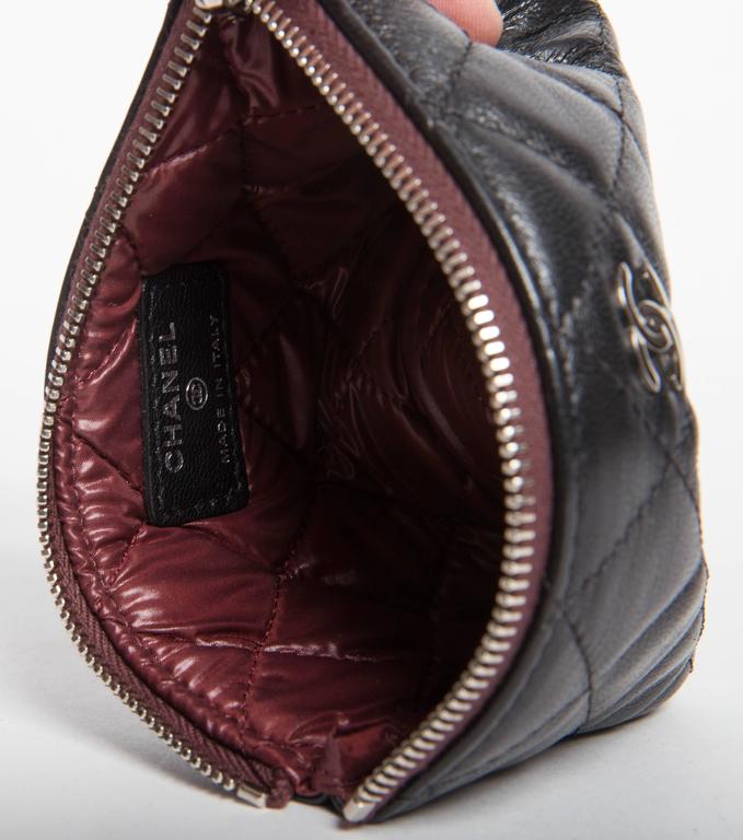 Chanel Top Zip Makeup Bag at 1stdibs