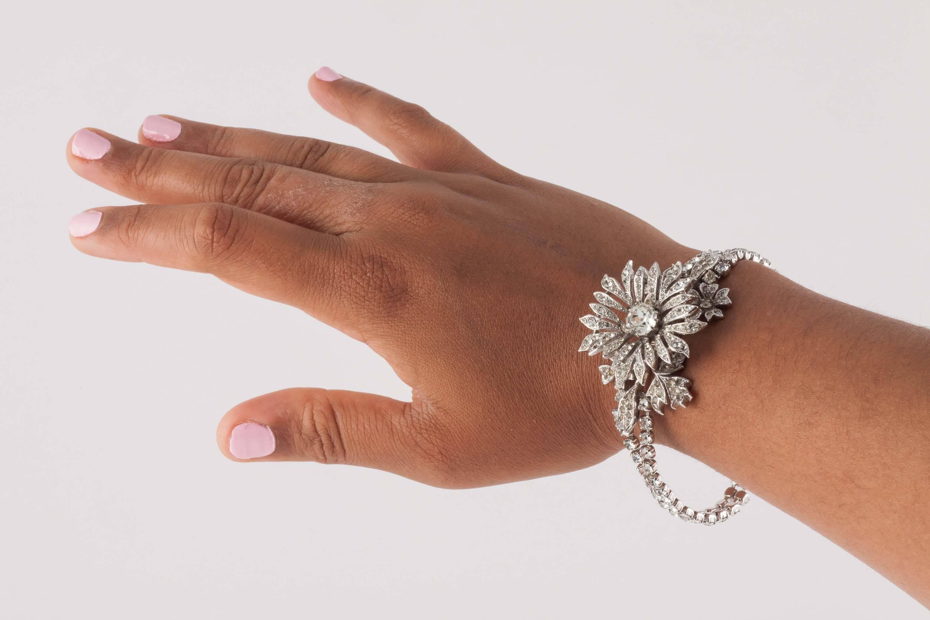 dior bracelet flower