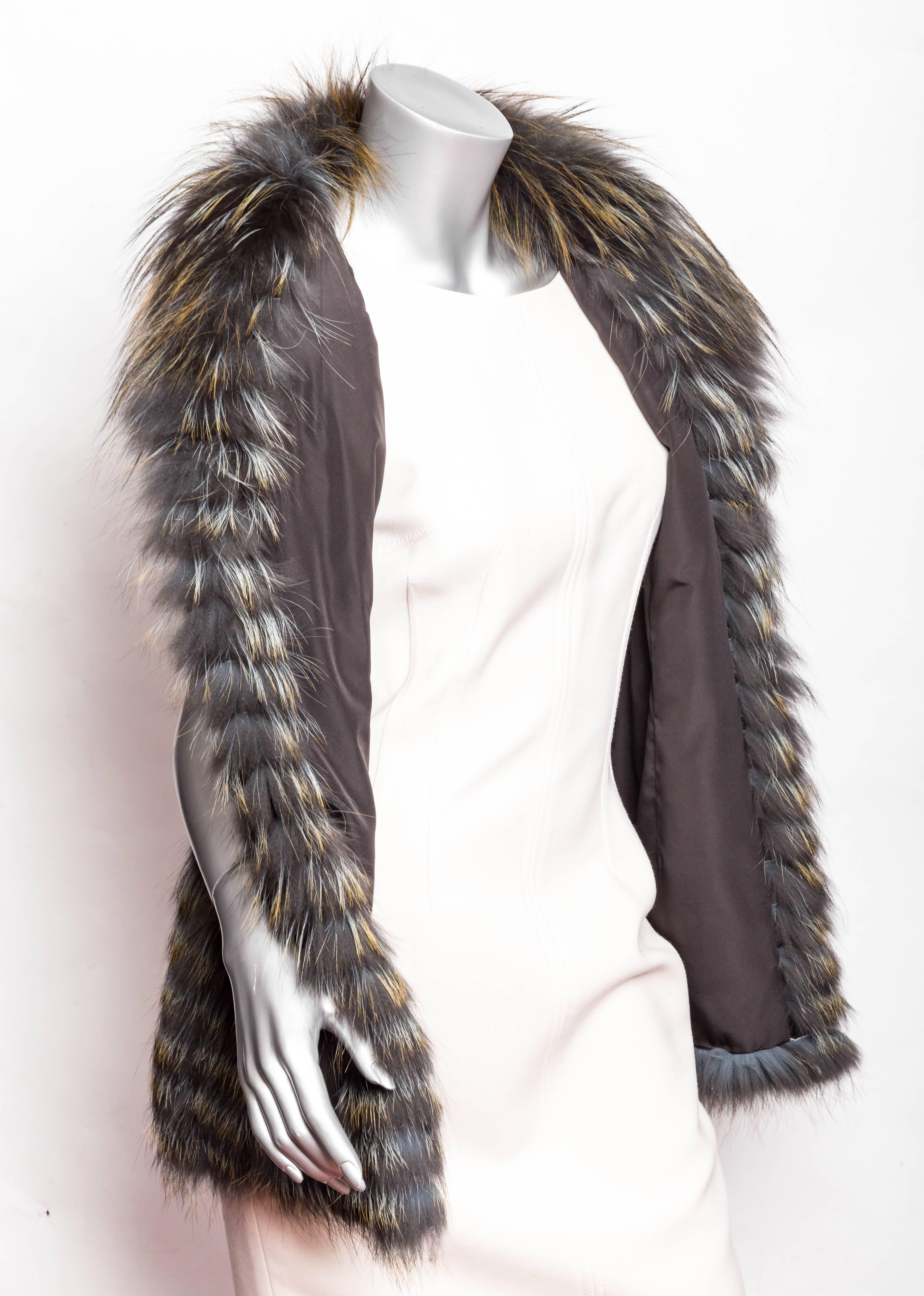 Cassin Layered Fox Fur Vest - Small 3