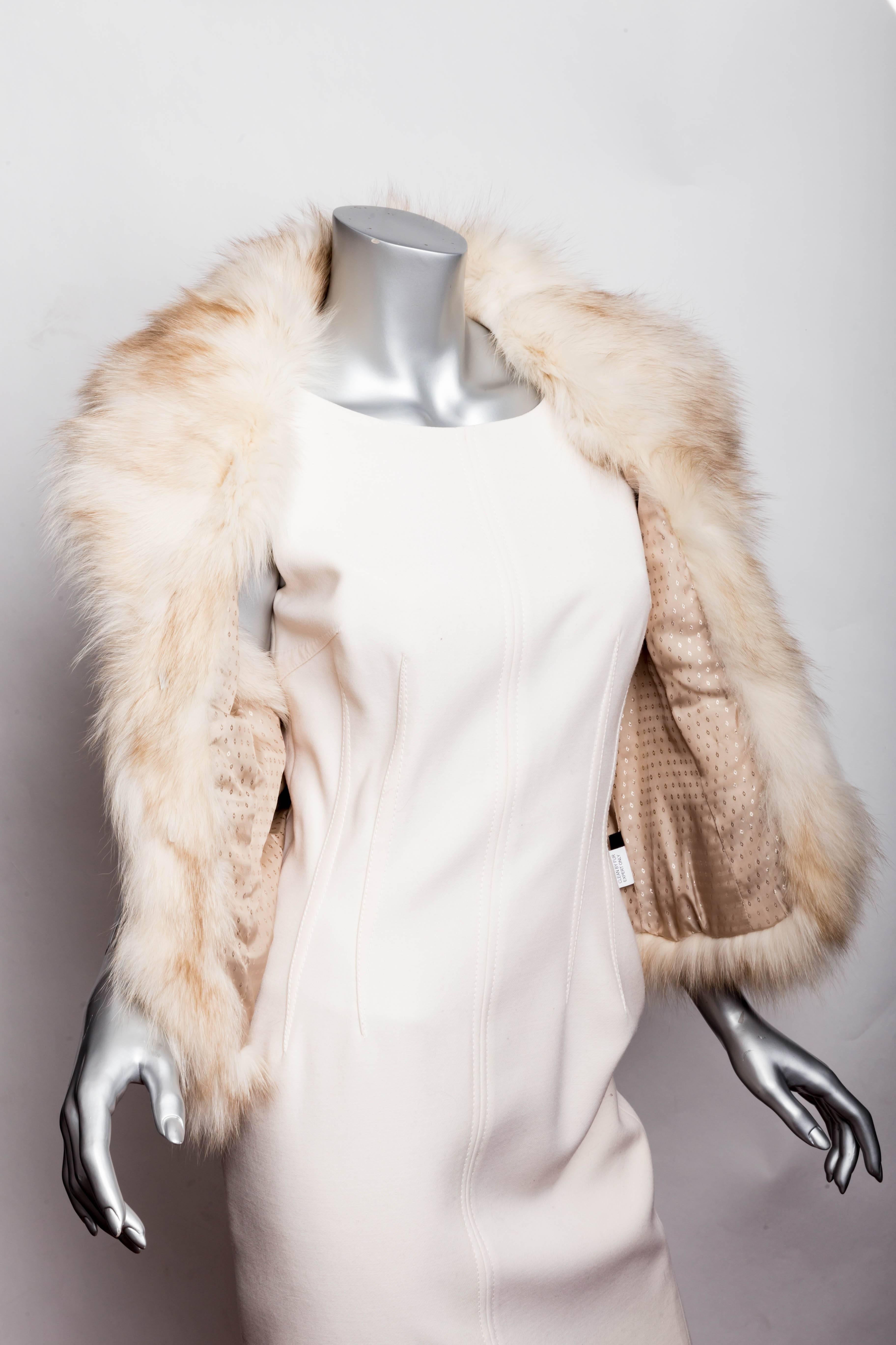 Diana Rosh Fox Vest  2