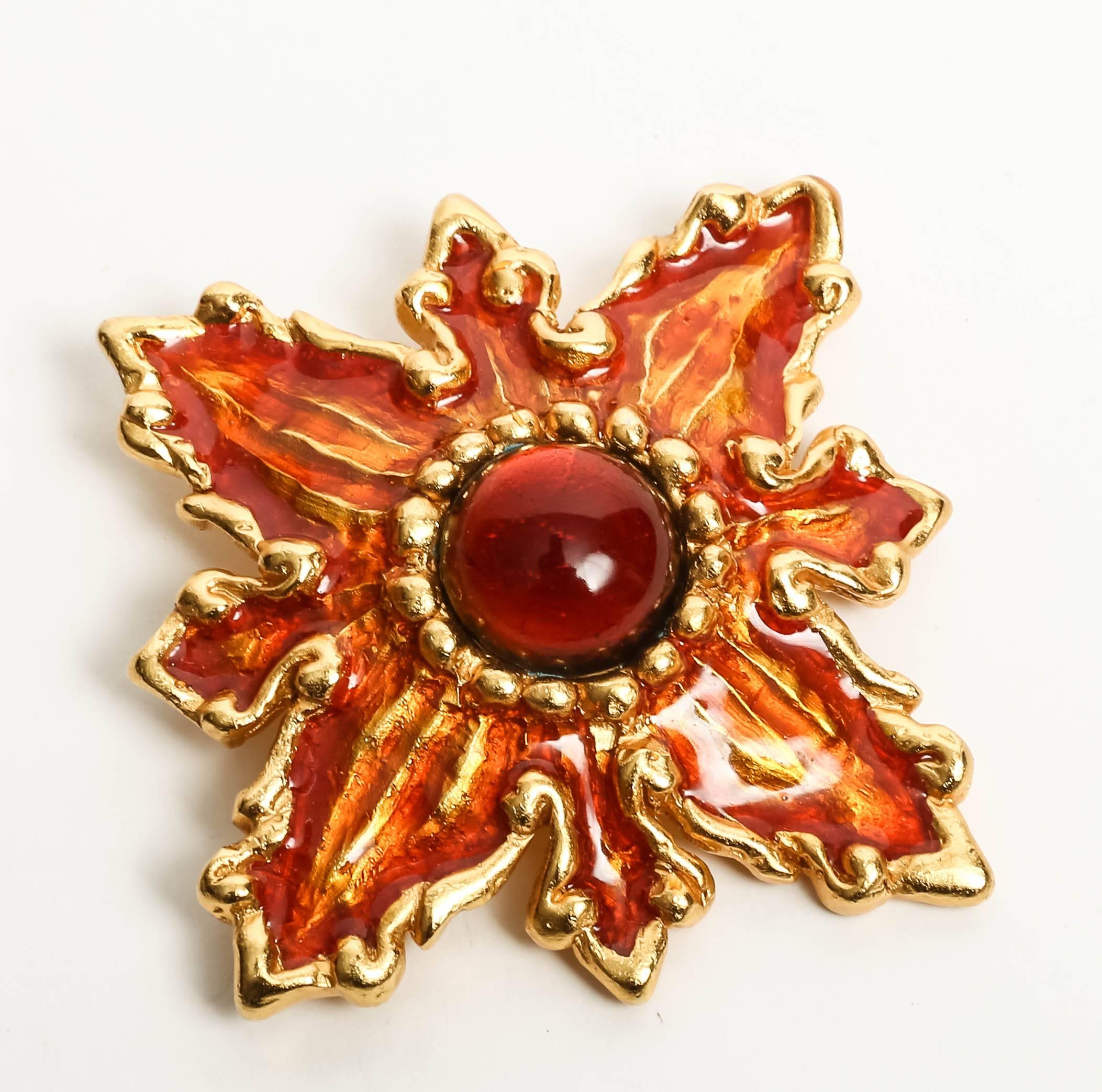 Vintage Christian Lacroix Pin For Sale 1