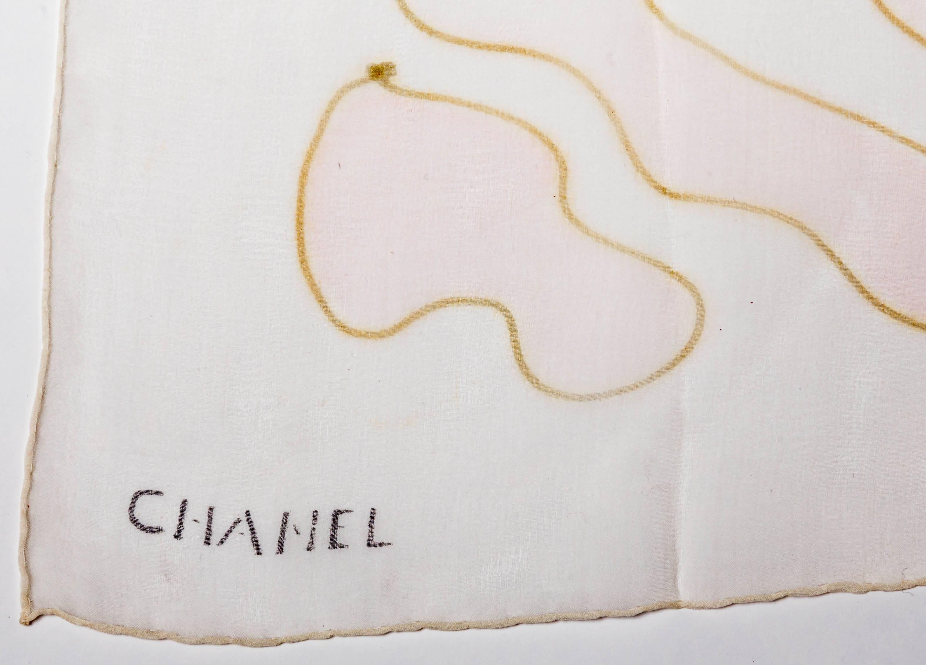 Chanel Silk Scarf 2
