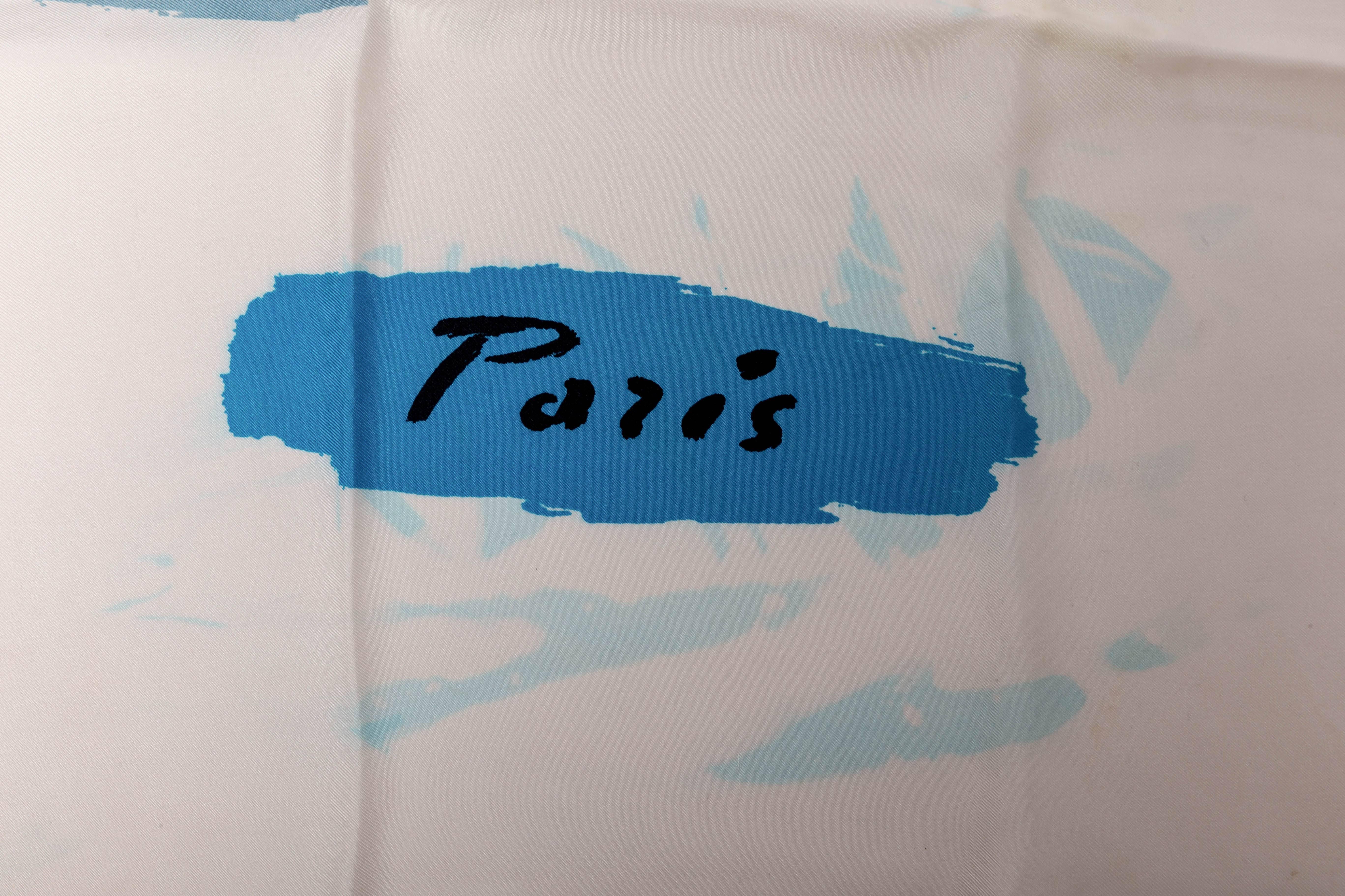 Christian Dior Paris Silk Scarf 2