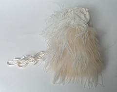 Oscar de la Renta Drawstring Runway Bridal Bag