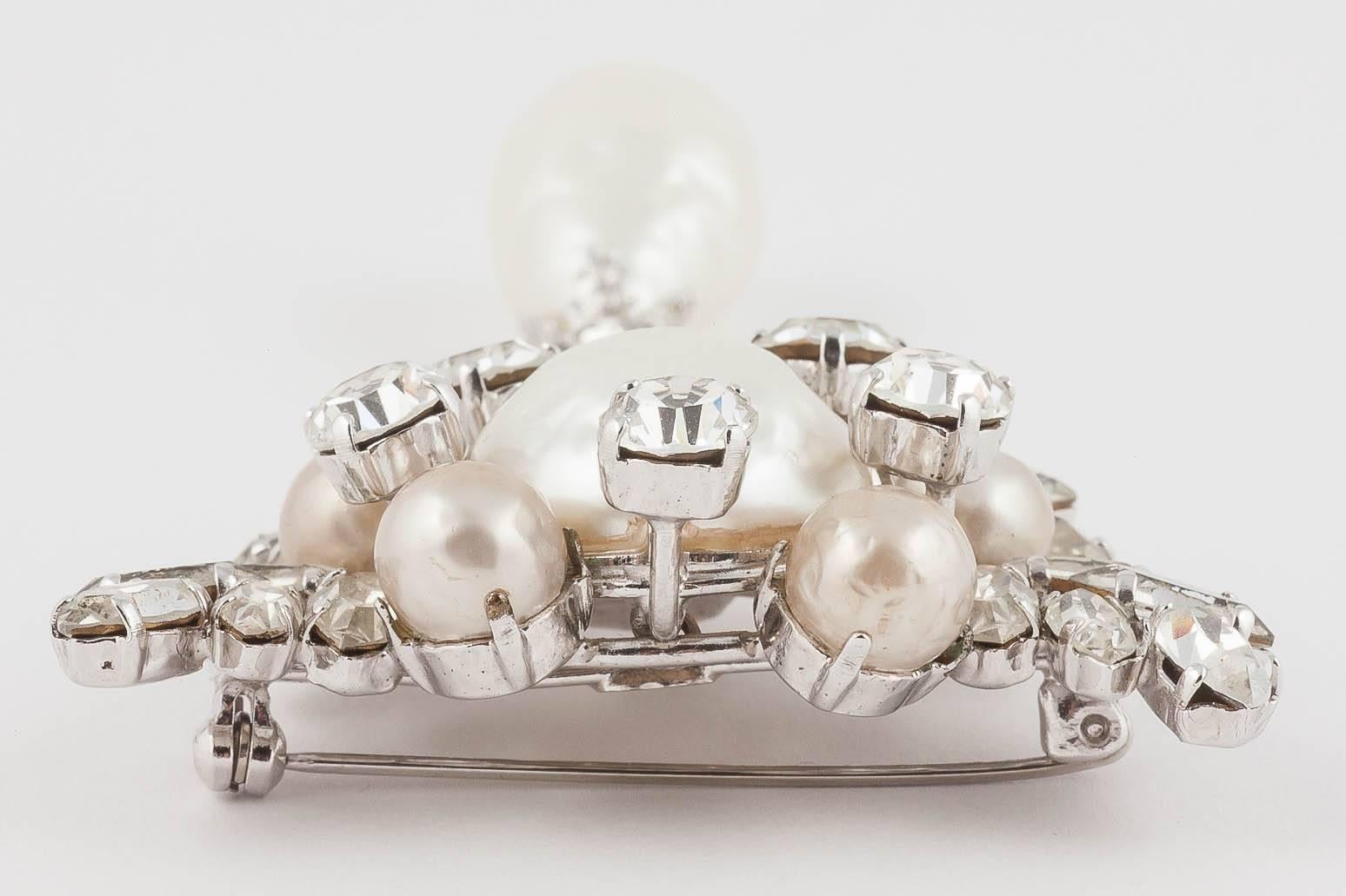 baroque pearl brooch