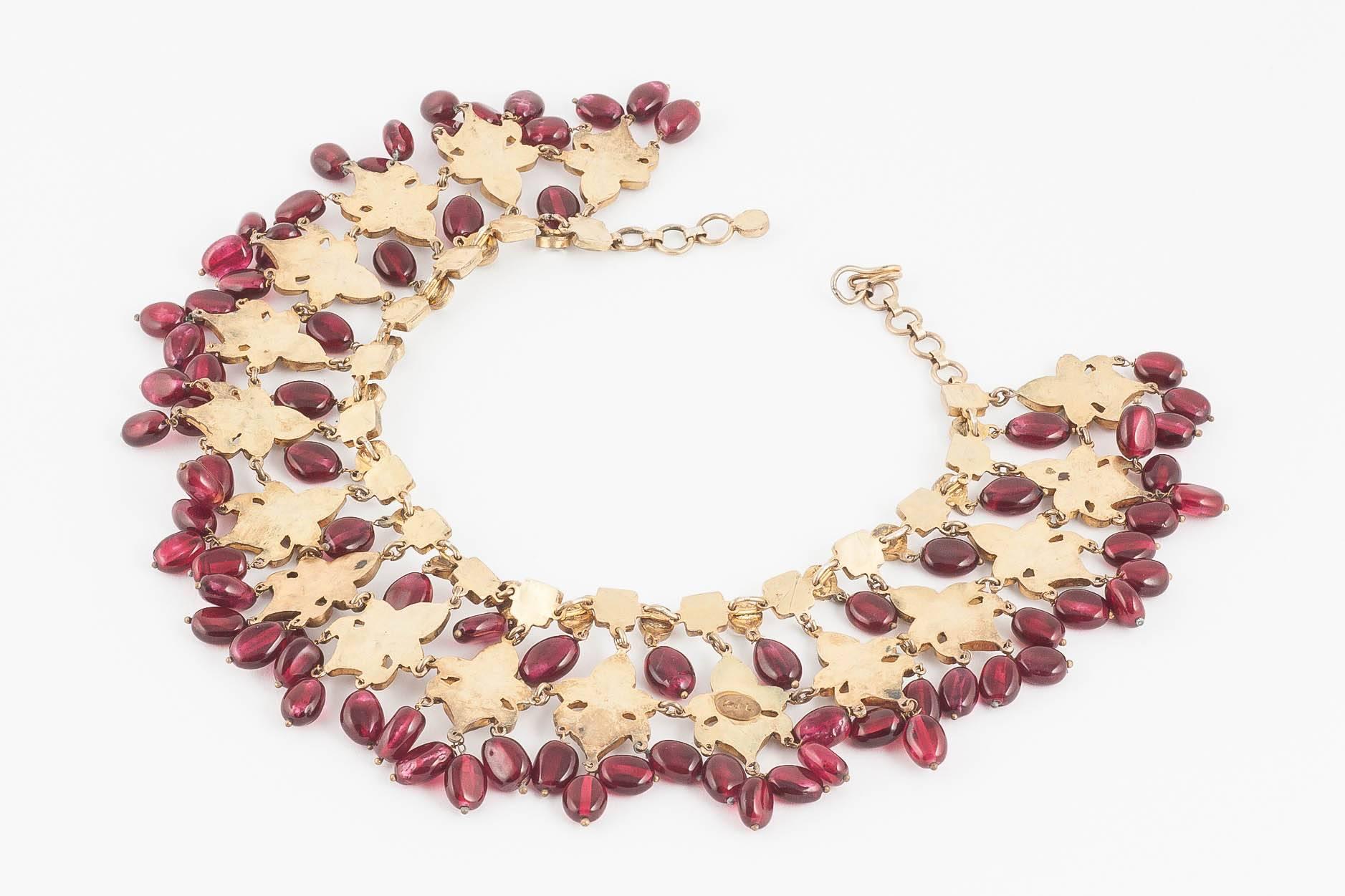 Kenneth Jay Lane Moghul style necklace, 1960s 2