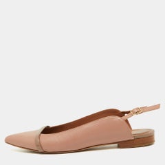 Malone Souliers Zapatos de dedo en piel rosa viejo talla 38