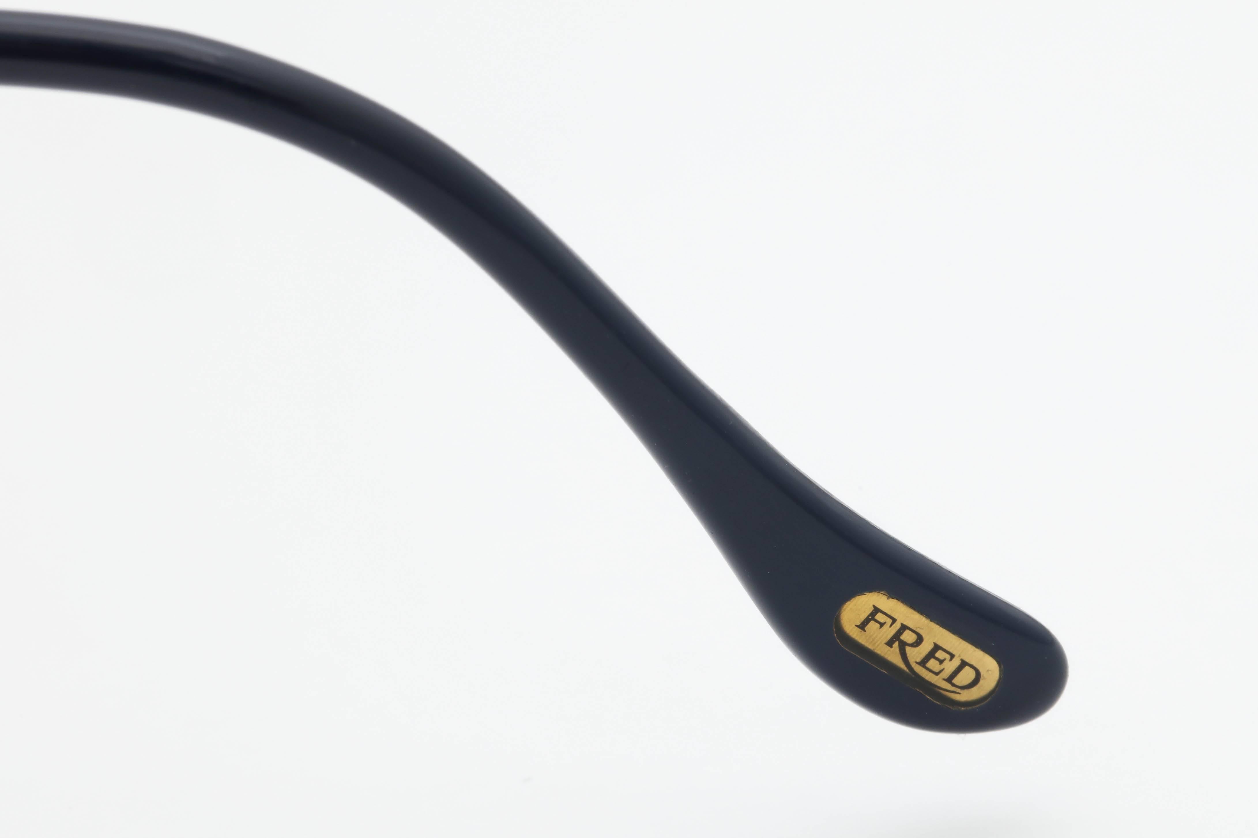 lunette fred double branche vintage