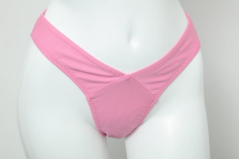 Vintage Chanel 1995 Pink Bikini with CC at 1stDibs | pink chanel bikini, vintage  chanel bikini, vintage chanel swimsuit