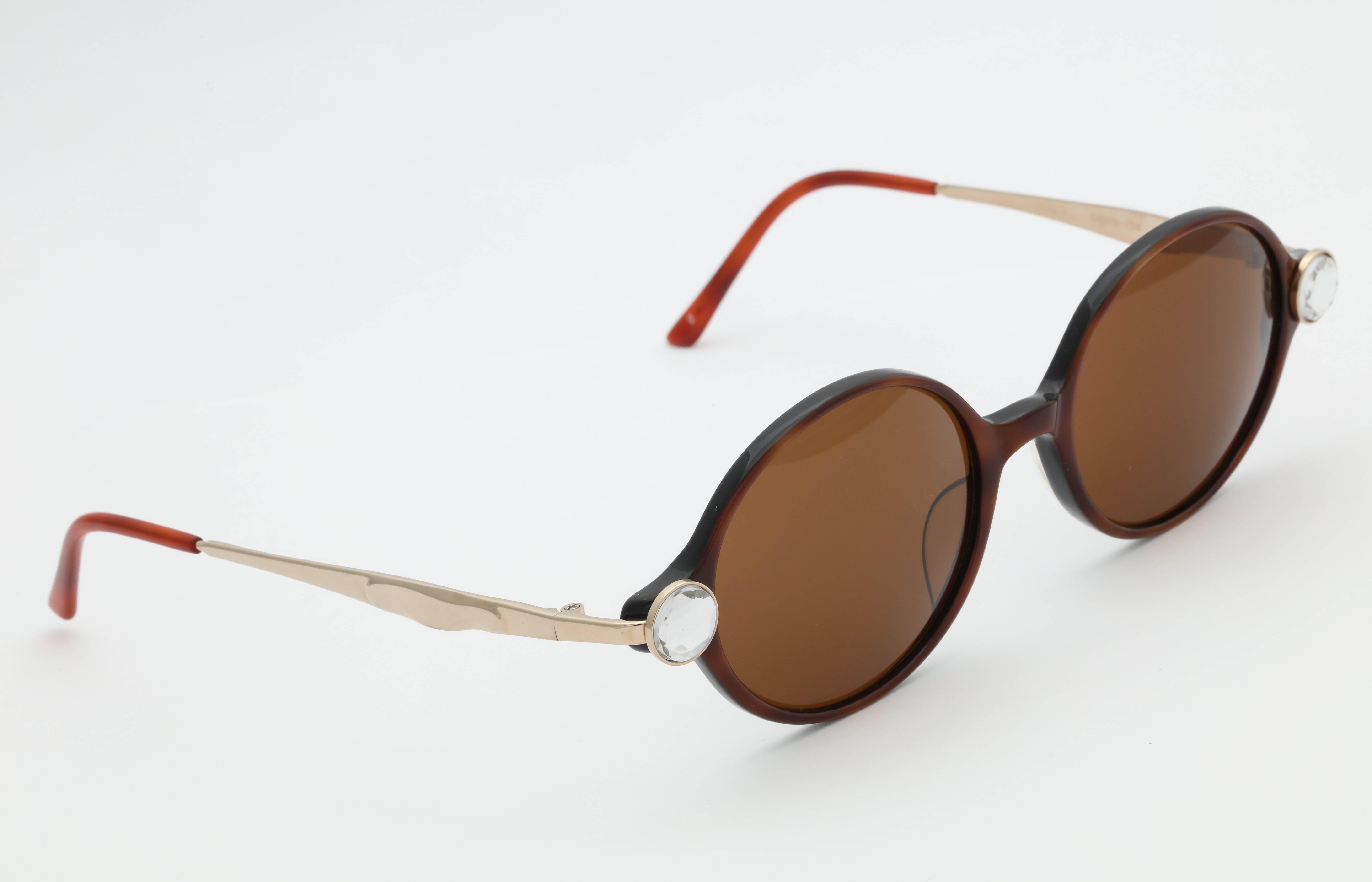 Vintage Krizia Sunglasses In Excellent Condition For Sale In Chicago, IL