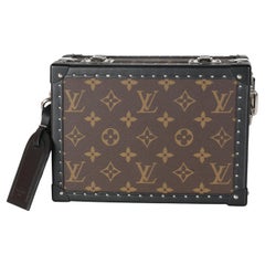 Louis Vuitton Monogram Macassar Canvas Clutch Box
