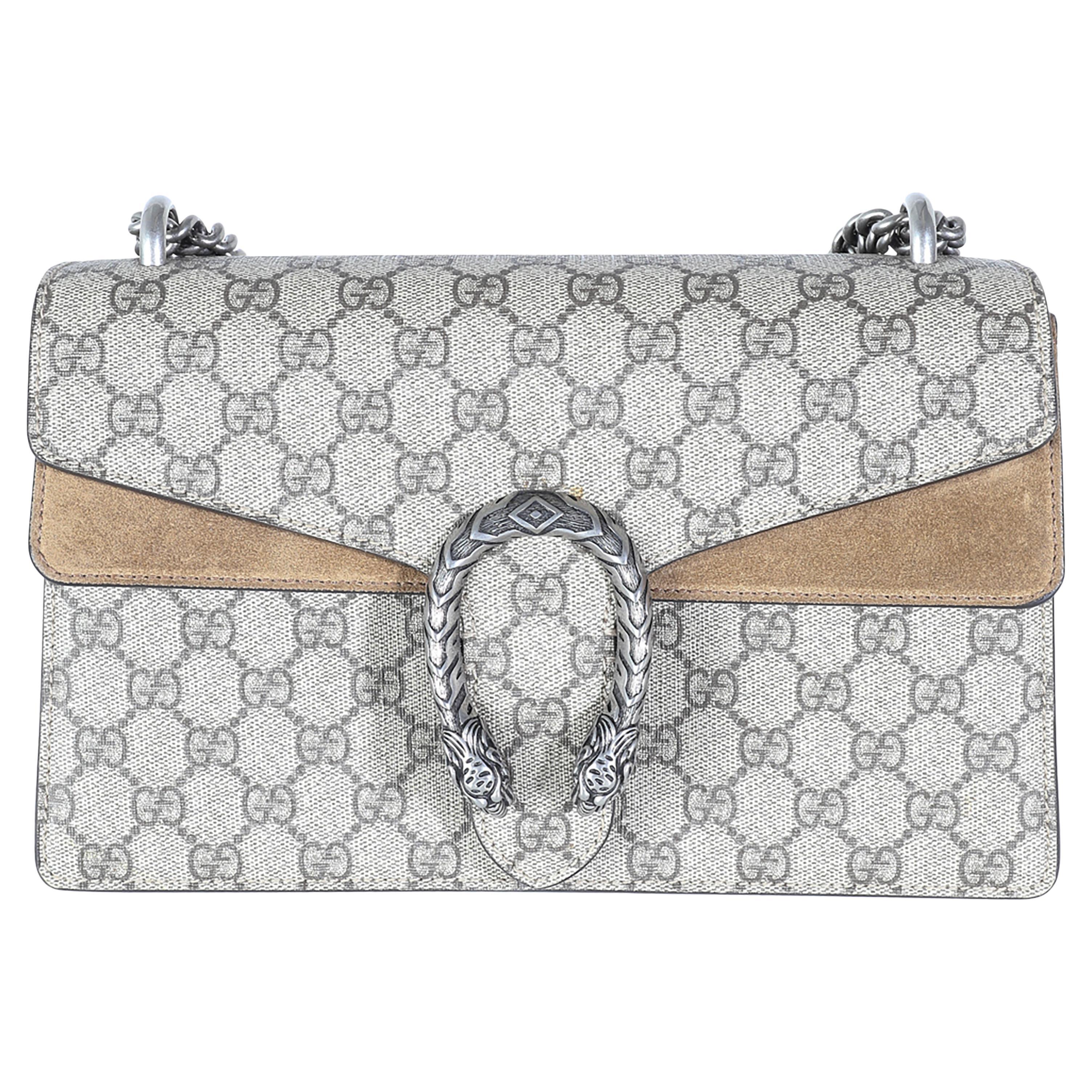 Gucci GG Supreme Petit Dionysus beige