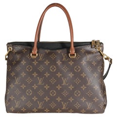 Louis Vuitton Black Monogram Canvas Pallas MM