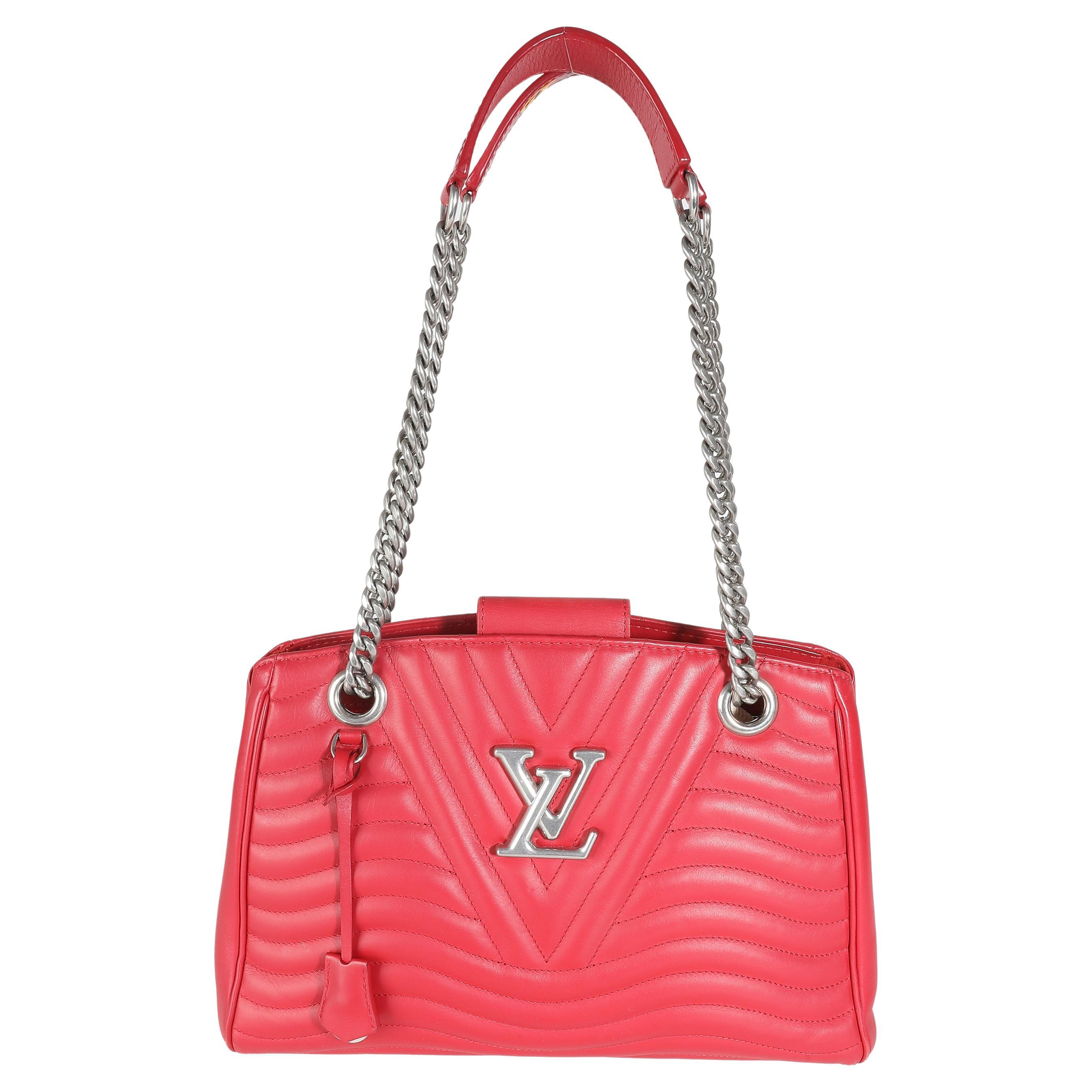 Louis Vuitton Fourre-tout en veau écarlate Nouvelle vague