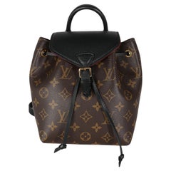 Louis Vuitton Schwarz Monogramm Canvas Montsouris BB