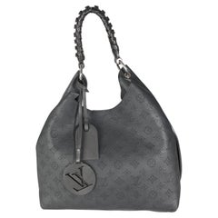 Louis Vuitton Nero Mahina Carmel Hobo