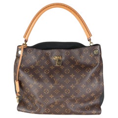 Louis Vuitton Schwarz Monogramm Segeltuch Gaia