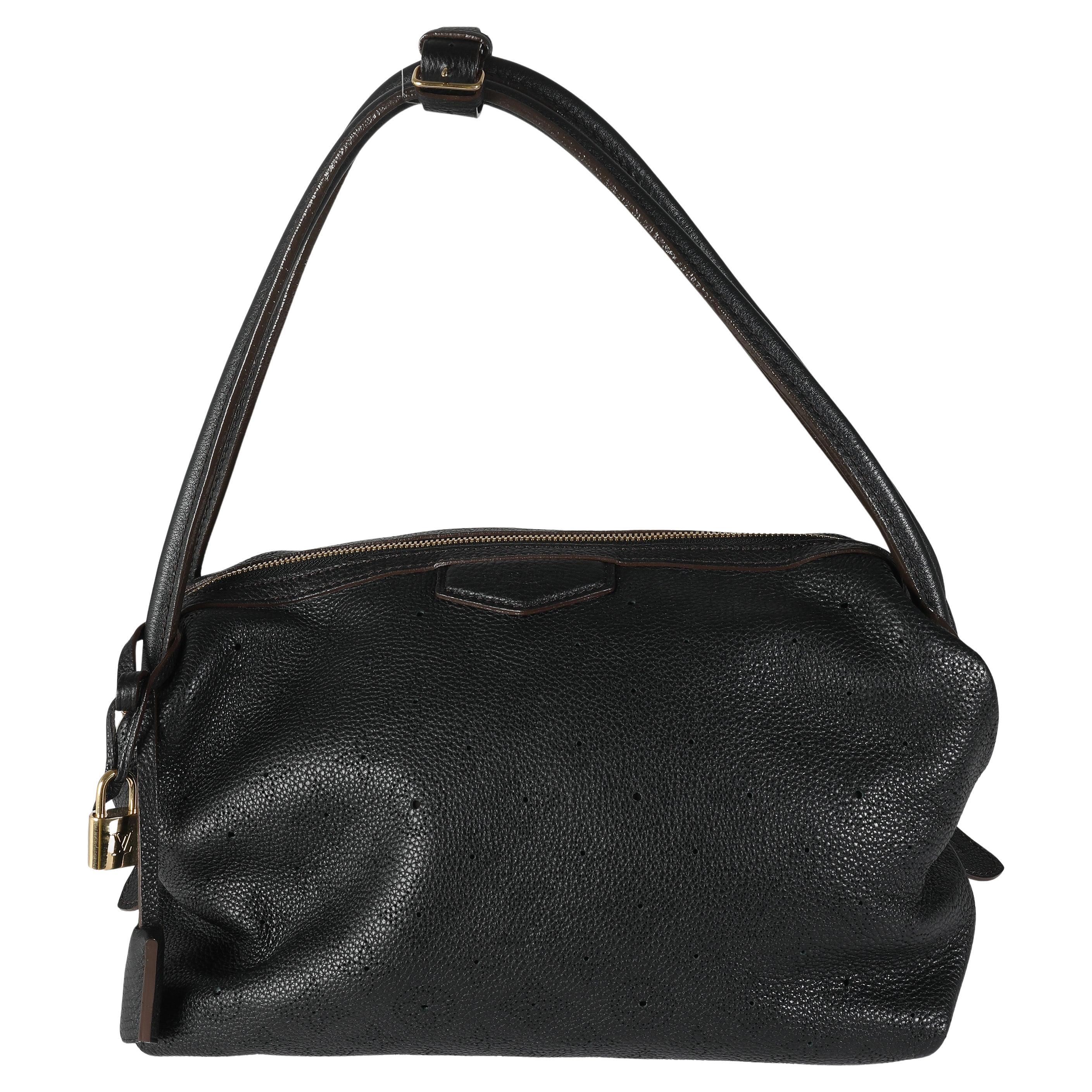 Louis Vuitton Nero Monogram Mahina Galatea PM