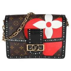 Louis Vuitton Monogram Tela Gioco Su Dauphine MM
