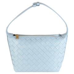 Bottega Veneta Ice Gold Nappa Intrecciato Mini Wallace
