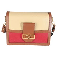 Louis Vuitton Panama Scarlet Taurillon Dauphine MM
