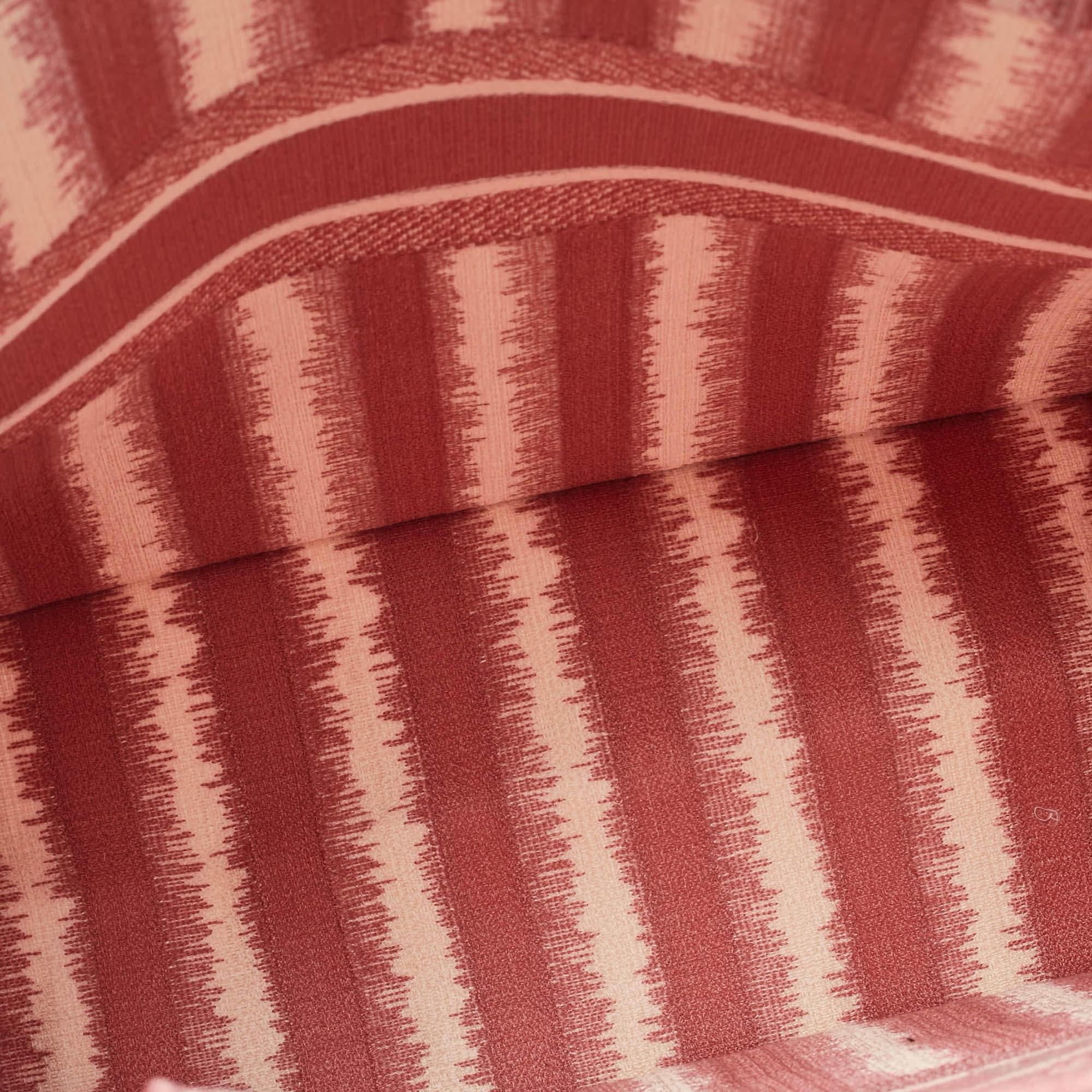 Dior Pink/White Canvas Large Stripe Book Tote For Sale 2