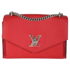 Louis Vuitton Rubis Soft Calfskin Mylockme Chain BB Louis Vuitton Rubis Soft Calfskin Mylockme Chain BB