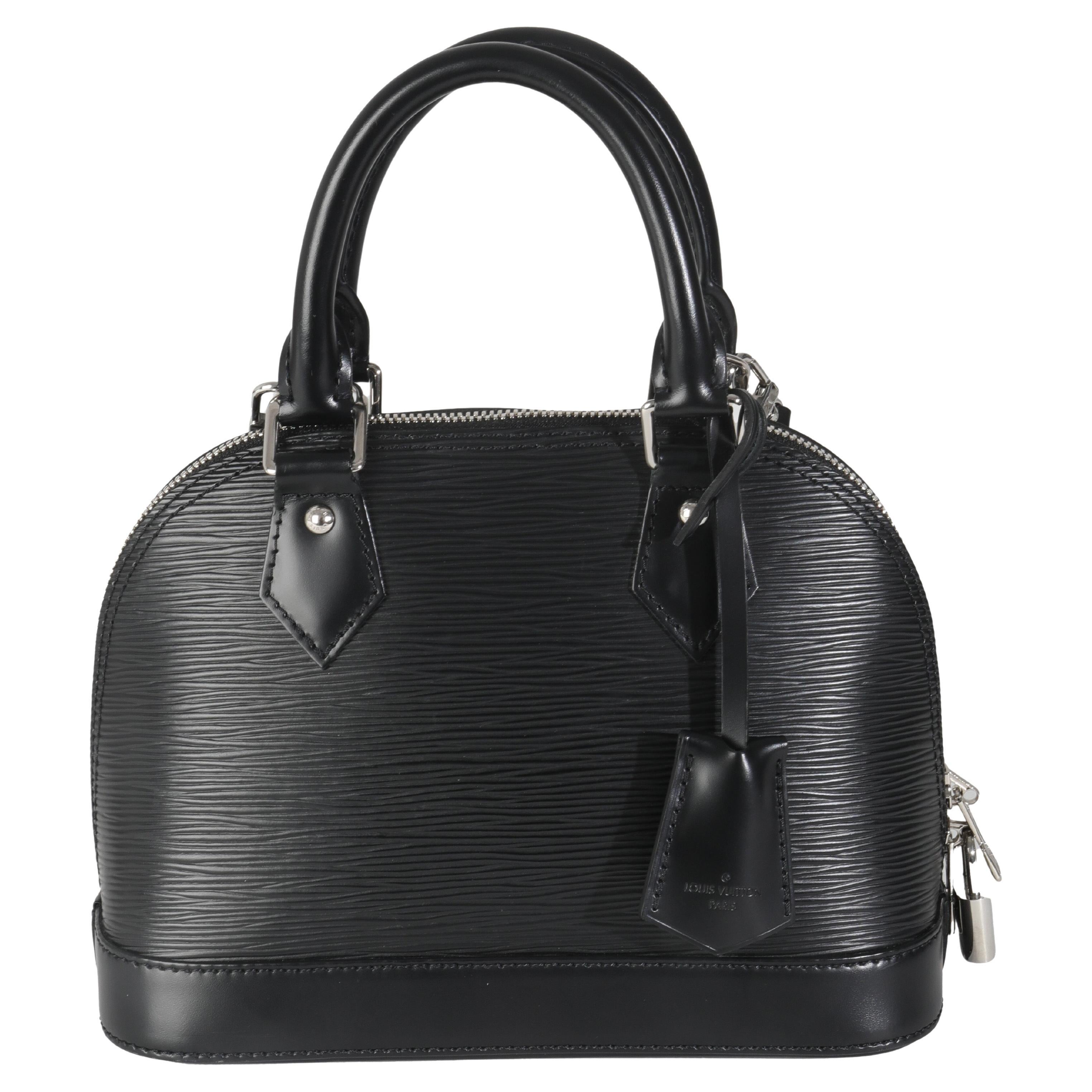 Louis Vuitton Nero Epi Alma BB
