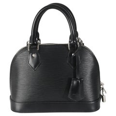Louis Vuitton Noir Epi Alma BB