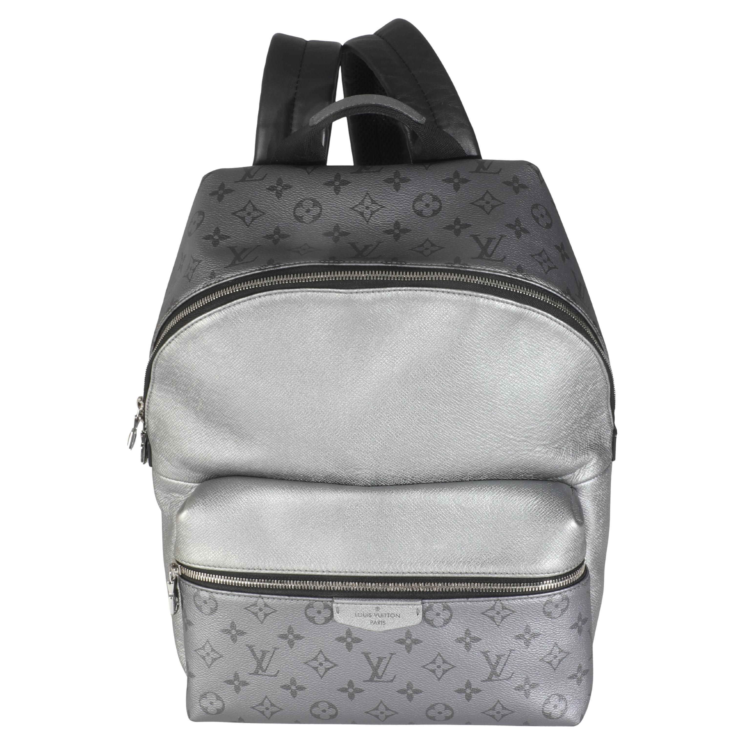Louis Vuitton Silver Monogram Canvas Discovery Backpack