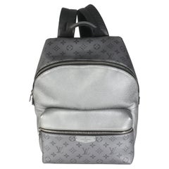 Louis Vuitton Silver Monogram Canvas Discovery Backpack
