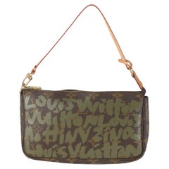 Louis Vuitton x Stephen Sprouse Monogram Canvas Graffiti Pochette Accessories
