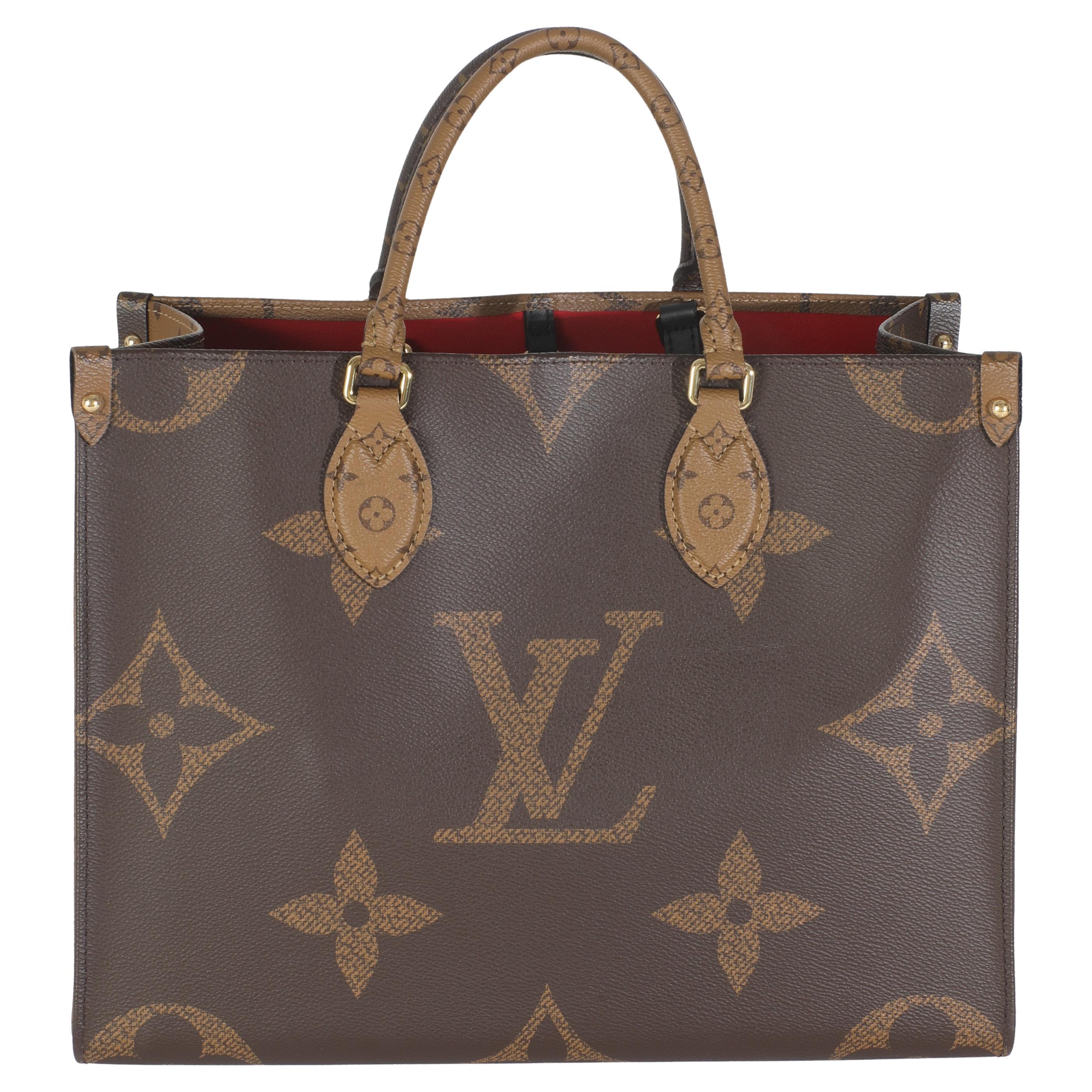 Onthego MM toile à monogramme inversé Louis Vuitton