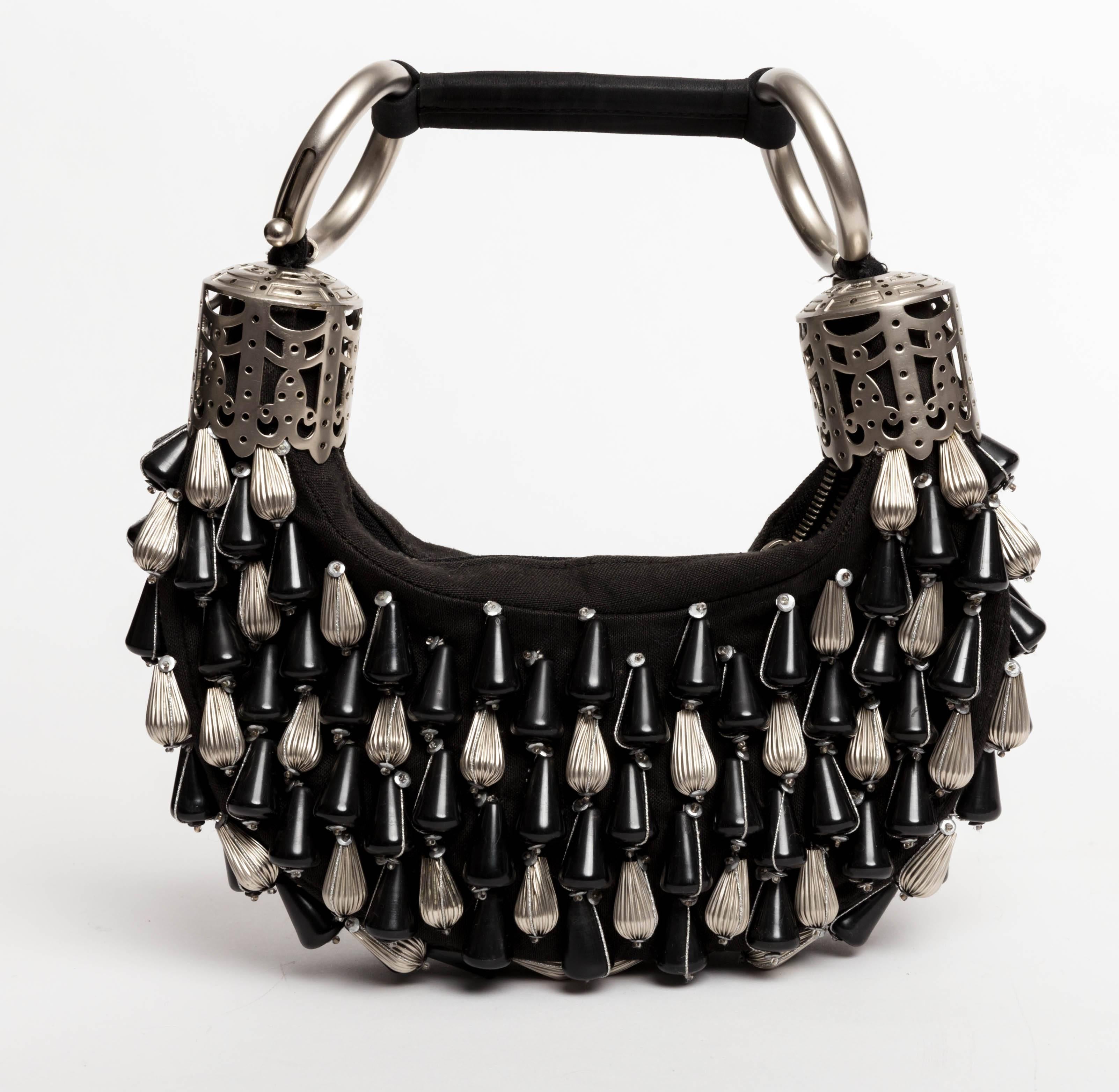  Sac à bracelet noir et argent de Chloe Pour femmes 