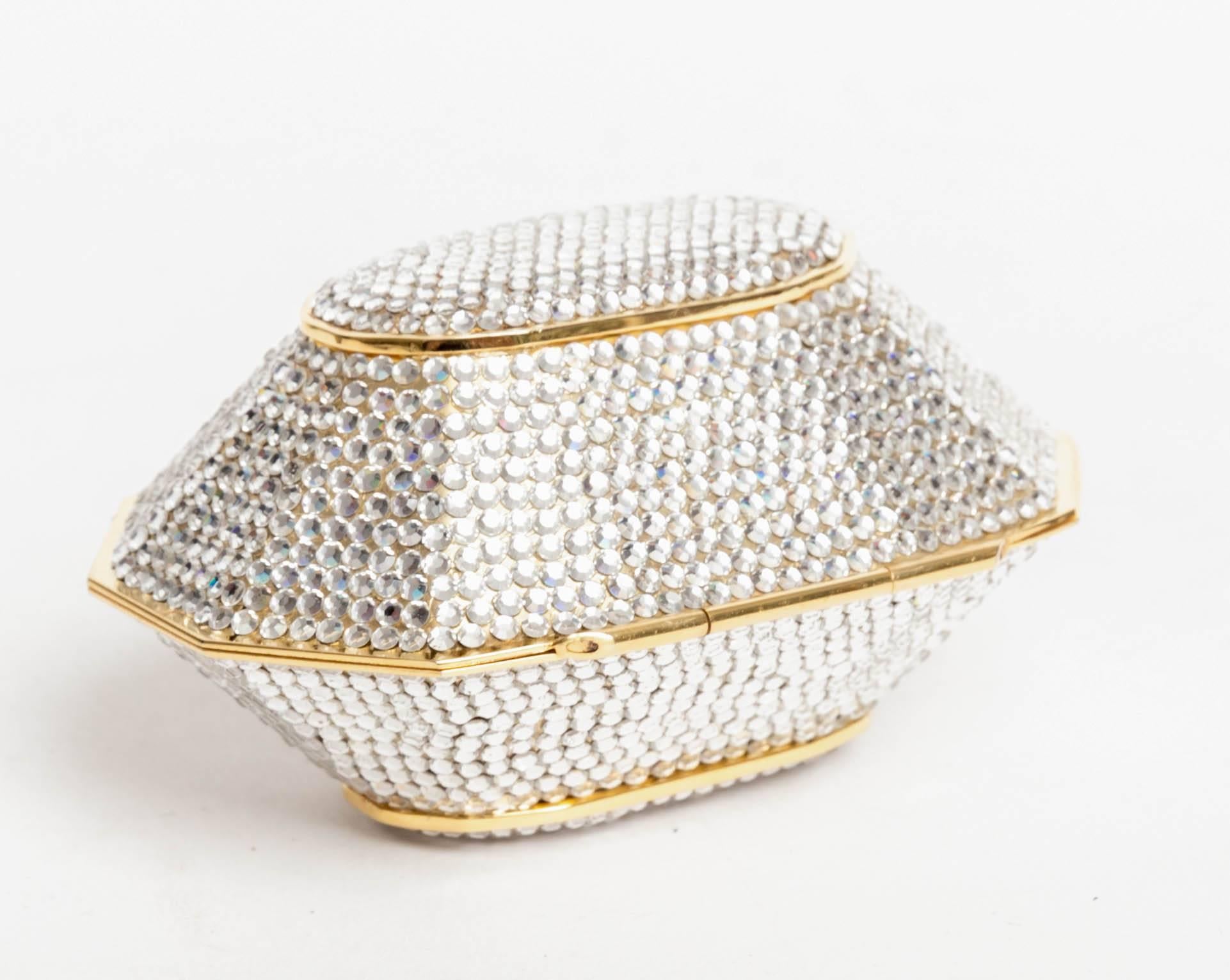 Judith Leiber Pill Box With Original Judith Leiber Box In Excellent Condition In Westhampton Beach, NY