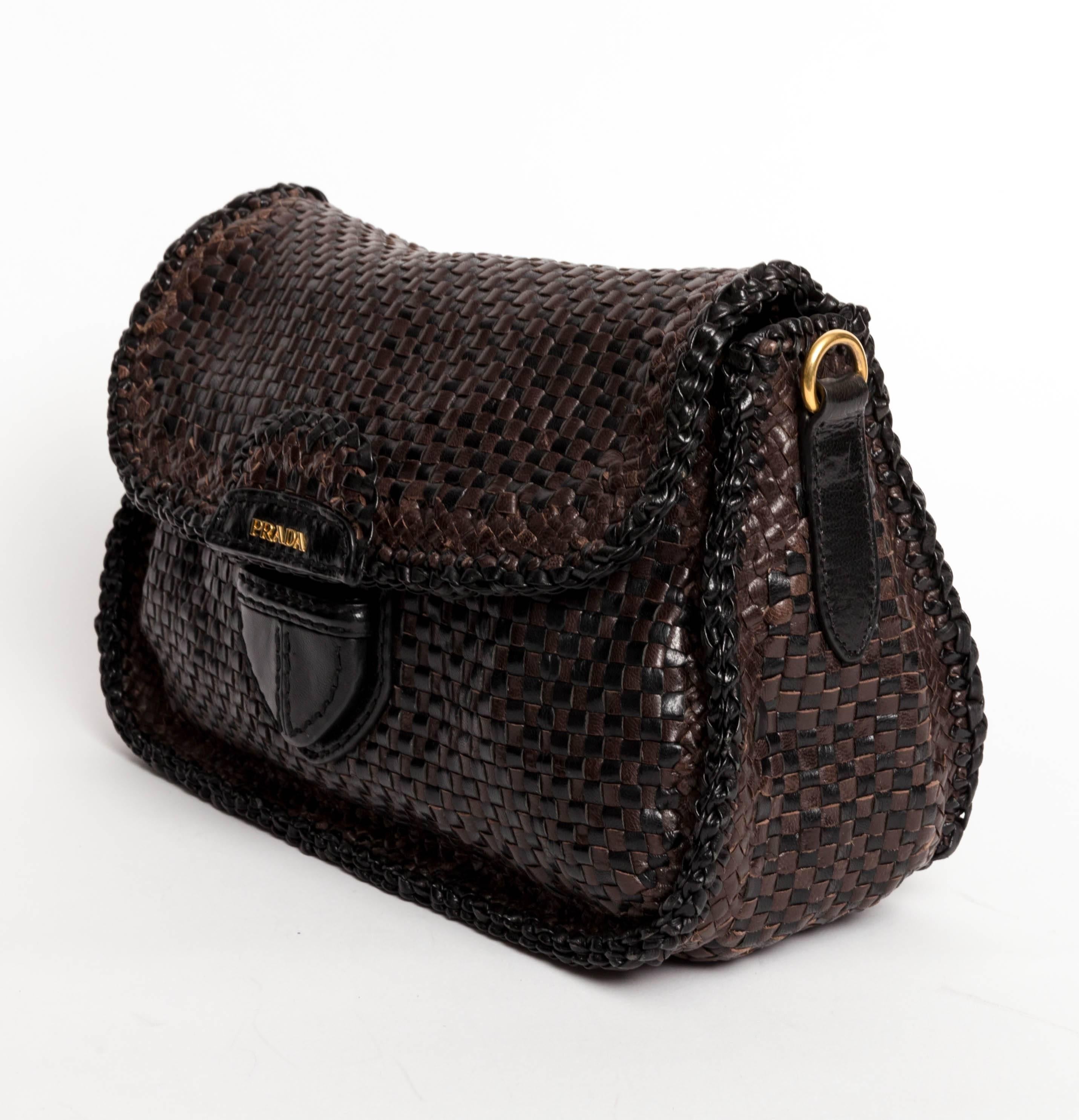 prada madras bag