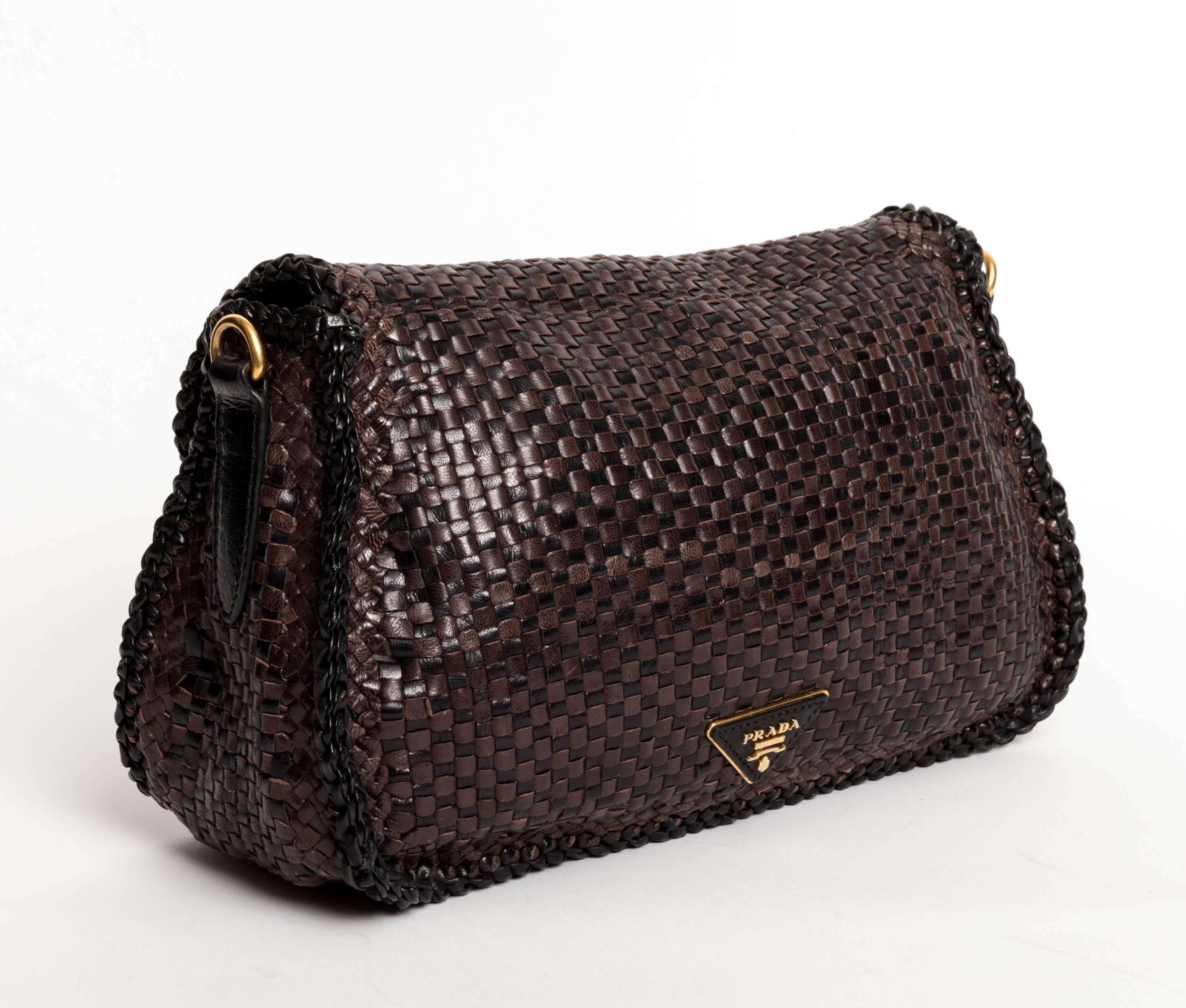boxy madras bag