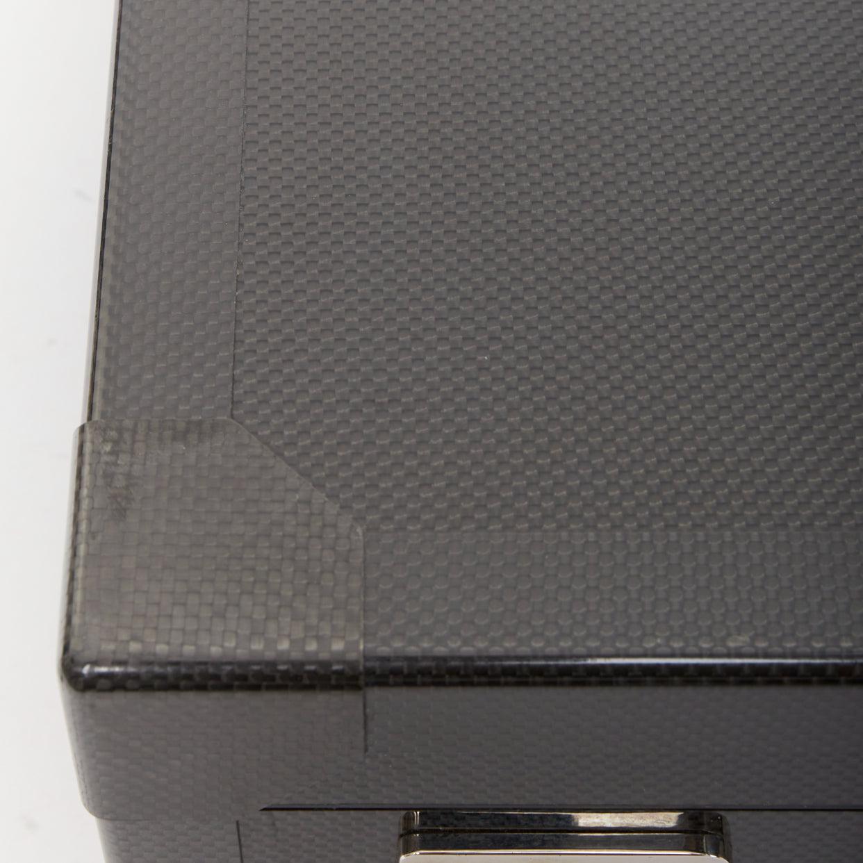 HERMES Espace PM Attache Case Edizione Limitata 500 cartella in fibra di carbonio grigia in vendita 5