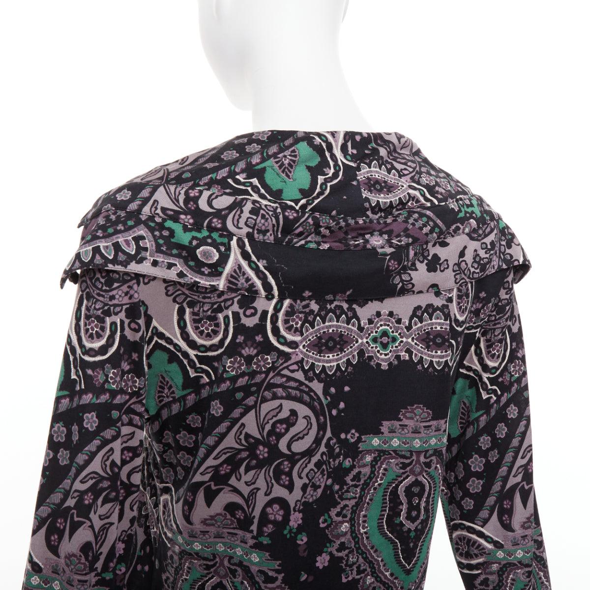 BURBERRY 100% soie noir violet vert gris chemise imprimée paisley M
Référence : CC/A00428
Marque : Burberry
Designer : Riccardo Tisci
MATERIAL : Soie
Couleur : Gris, Noir
Motif : Paisley
Fermeture : bouton
Fabriqué en : Italie

CONDITION :
Condition