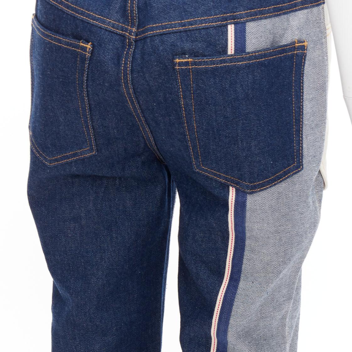MONSE azul claro oscuro invertido deconstruido patchwork flare cropped jeans US2 S
Referencia: NKLL/A00546
Marca: Monse
Material: Denim
Color: Crema, Azul
Patrón: Sólido
Cierre: Bragueta con cremallera
Detalles adicionales: Diseño deconstruido,