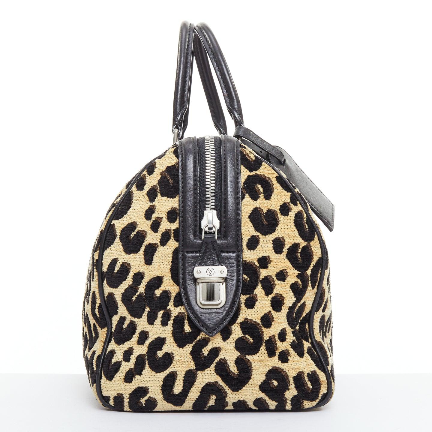 LOUIS VUITTON 2012 Sac en cuir jacquard Stephen Sprouse Speedy 30 Bon état - En vente à Hong Kong, NT