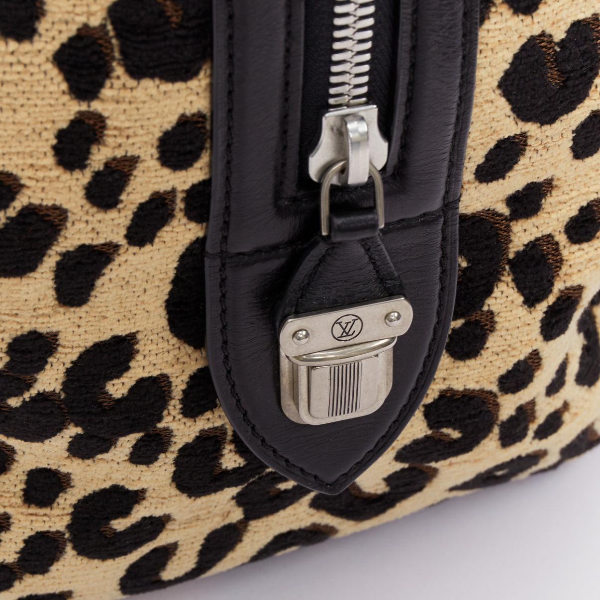 LOUIS VUITTON 2012 Sac en cuir jacquard Stephen Sprouse Speedy 30 en vente 3